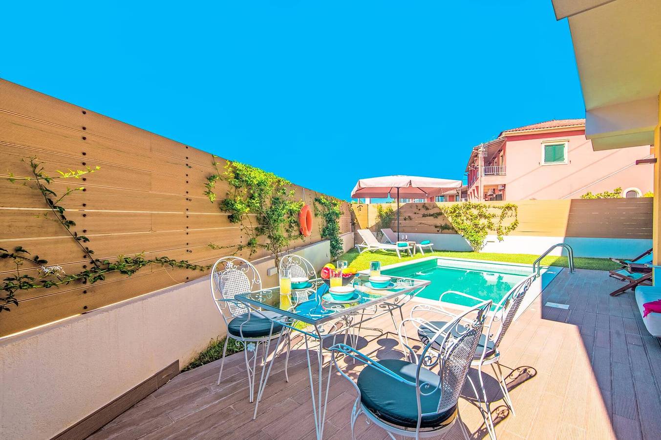 Villa für 4 Personen mit Garten in Gouvia, Korfu