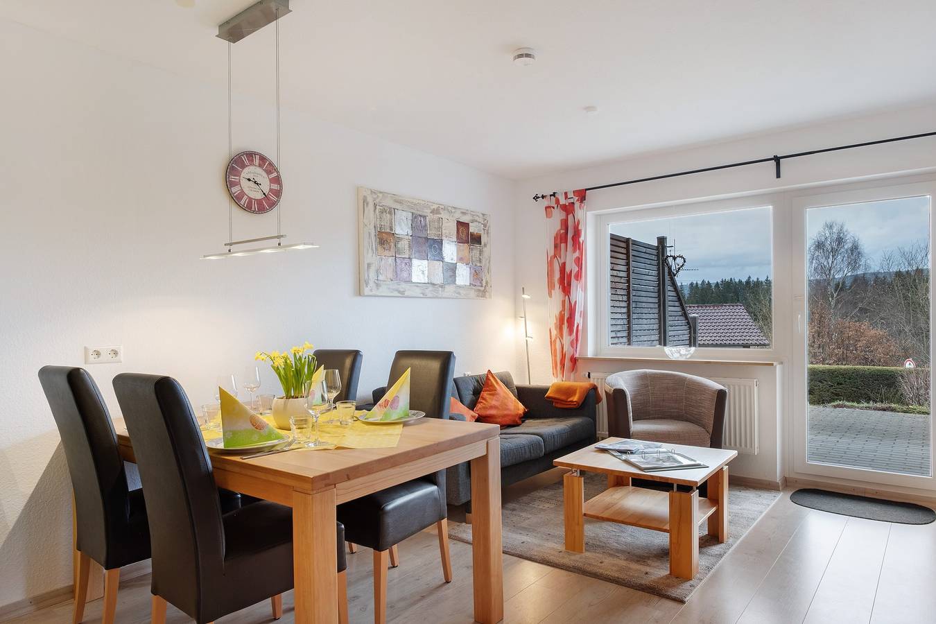 Ganze Wohnung, Ferienwohnung 'Hochfirst, 57qm' mit Privatterrasse, Gemeinschaftsgarten und Wi-Fi in Kappel (Lenzkirch), Lenzkirch