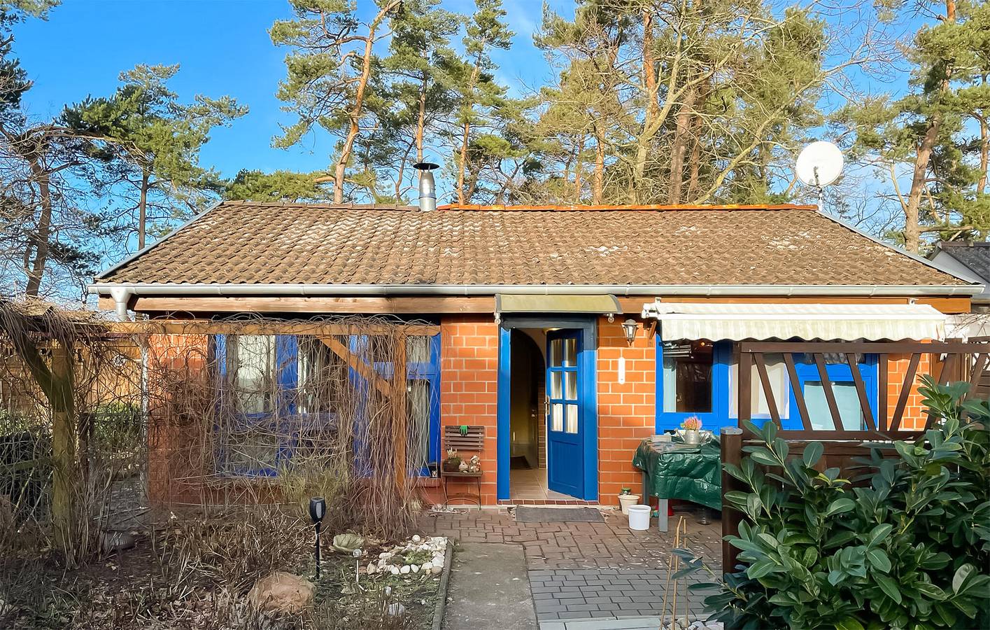 Gemütliche Wohnung in der Nähe des Zweedorfer Zentrums mit Parkplatz und Terrasse in Biendorf, Neubukow-Salzhaff
