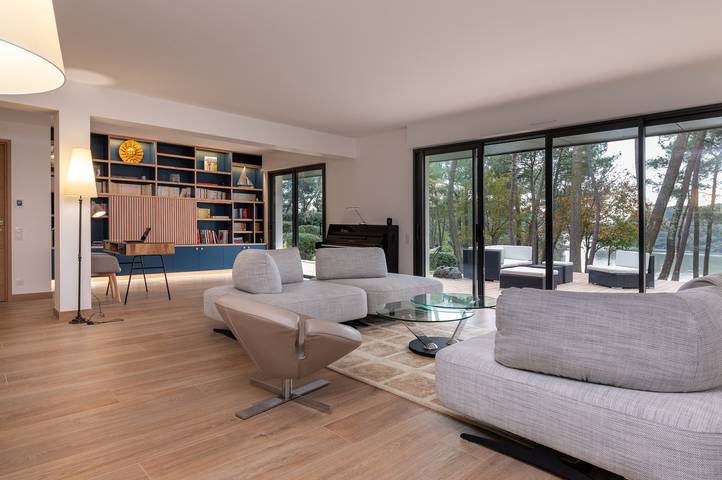 'Villa du Golfe - Vue Mer' avec grand jardin, terrasse privée et Wi-Fi in Vannes, Côte des Mégalithes
