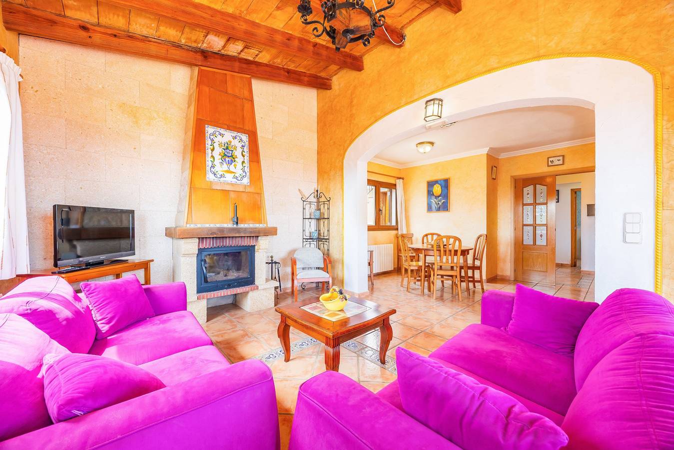 Ferienhaus 'Ca Na Lluny' mit Meerblick, privatem Pool und Wlan in Cala Torta, Artà