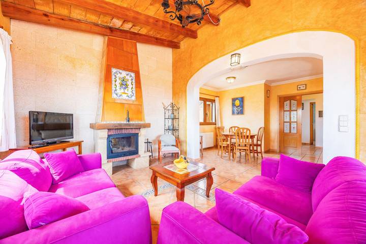 Ferienhaus 'Ca Na Lluny' mit Meerblick, privatem Pool und Wlan in Cala Torta, Artà