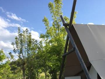 Glamping voor 4 Personen in Plats, Tournon-sur-Rhône en omgeving, Afbeelding 4