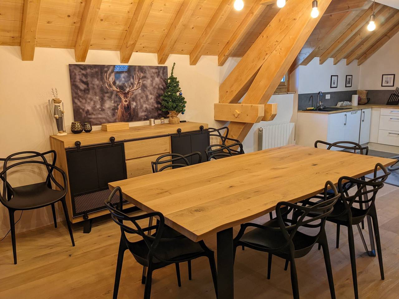 Appartement entier, Appartement rénové et spacieux au centre village avec Wifi inclus in Le Monêtier-les-Bains, Serre Chevalier