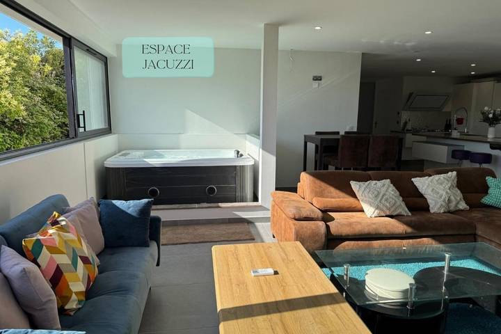 Gîte pour 6 personnes, avec jacuzzi dans Plage de La Gorguette - 2