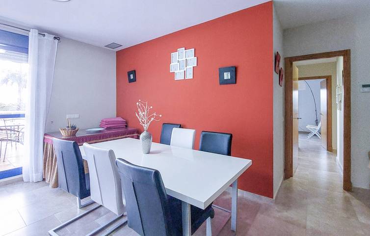 Ganze Ferienwohnung, Gemütliches Apartment mit Pool, Parkplatz und AC - Las Tres Piedras in Costa Ballena, Chipiona