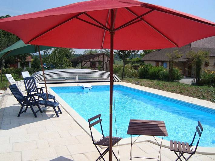 Chambre d’hôte pour 5 personnes, avec piscine et jardin dans le Jura - 2