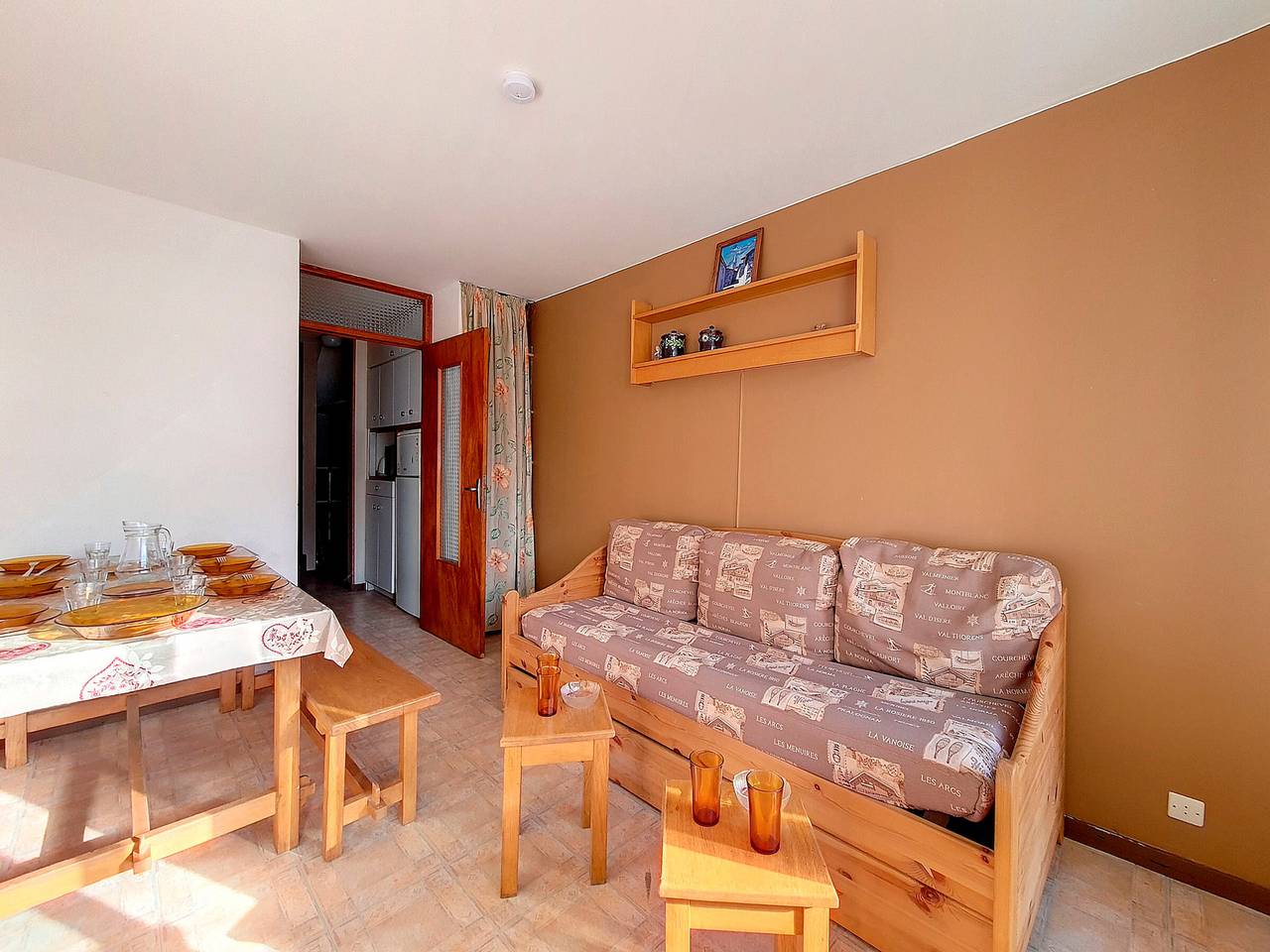 Geheel appartement, Bright duplex 6 pers. · Ski-in ski-out · South-west balcony in Les Menuires, Saint-Martin-de-Belleville