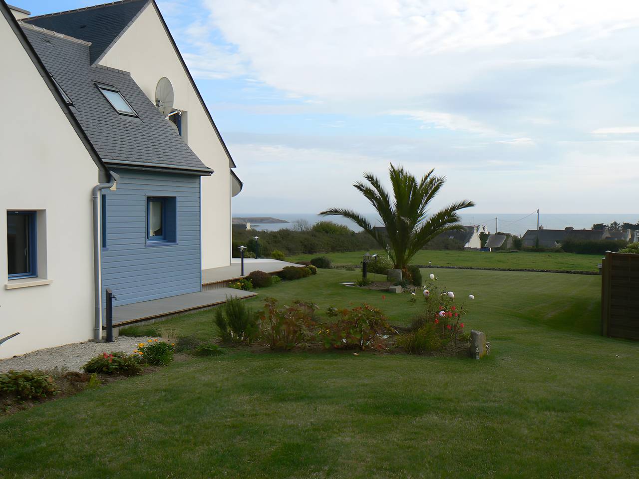 Habitaciones de huéspedes "Océane et Framboise" con vistas al mar - habitación Océane in Plogoff, Iroise