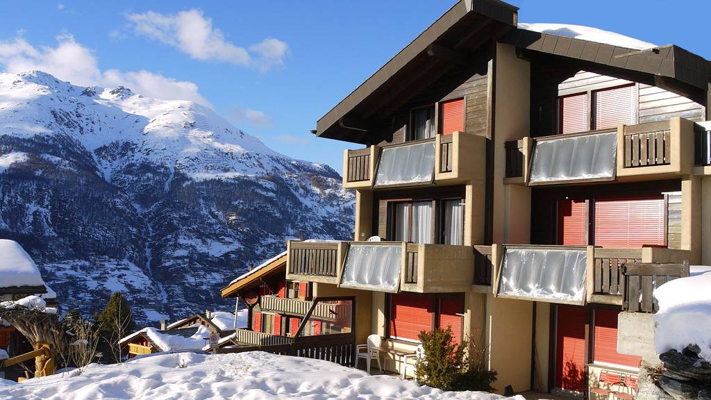 Ganze Ferienwohnung, Gsteinetgufer - 2-Bettwohnung 1661 in Grächen, Walliser Alpen