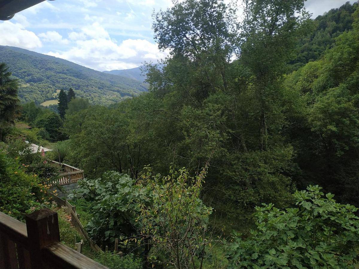 Double or Twin Room with Garden View in Sengouagnet, Haute-Garonne