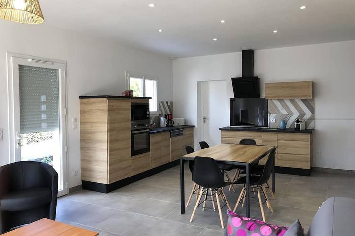 Maison de vacances pour 4 personnes, avec terrasse et jardin