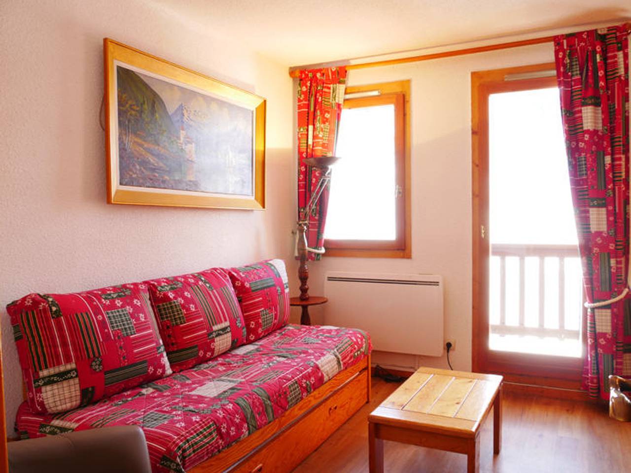 Apartamento entero, Apartamento acogedor para 5 personas, a pie de pistas, balcón soleado, cocina equipada in La Plagne, Bellentre
