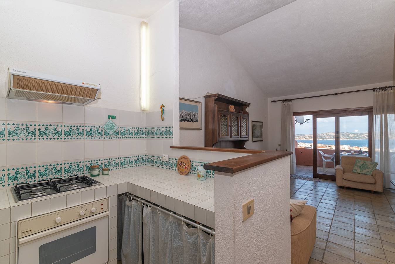Ganze Wohnung, Palau: Drei-Zimmer-Wohnung mit Meerblick und Garten "B" in Palau (dorf), Palau (Sardinien)