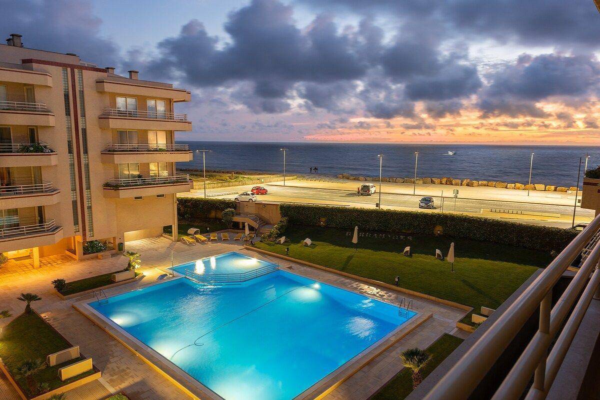 Apartamento vacacional entero, Oceanview First Line with 2 Pools 2 in Furadouro, Ovar