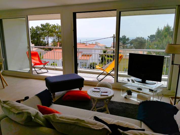 Appartement de vacances pour 4 personnes, avec balcon