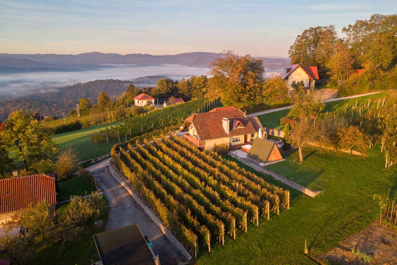 Ferienhaus mit toller Aussicht in Neustadtl, Slowenien