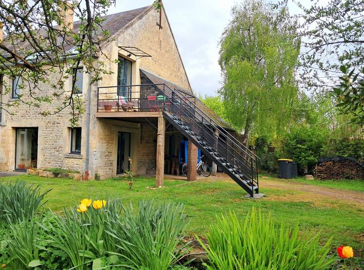 Gîte pour 4 personnes, avec balcon