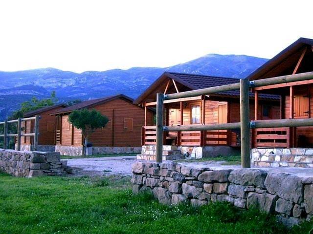 Camping Cañones de Guara y Formiga in Casbas de Huesca, Aragonese Pyrenees
