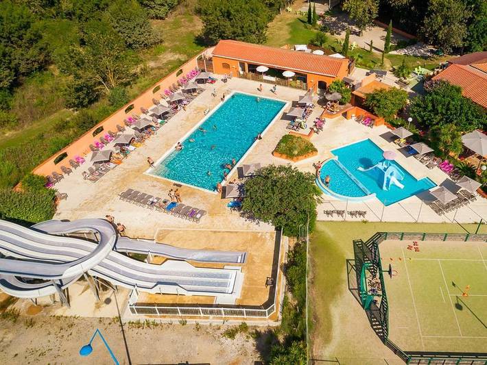 Camping para 2 personas, con Piscina para niños en Canet-en-Roussillon