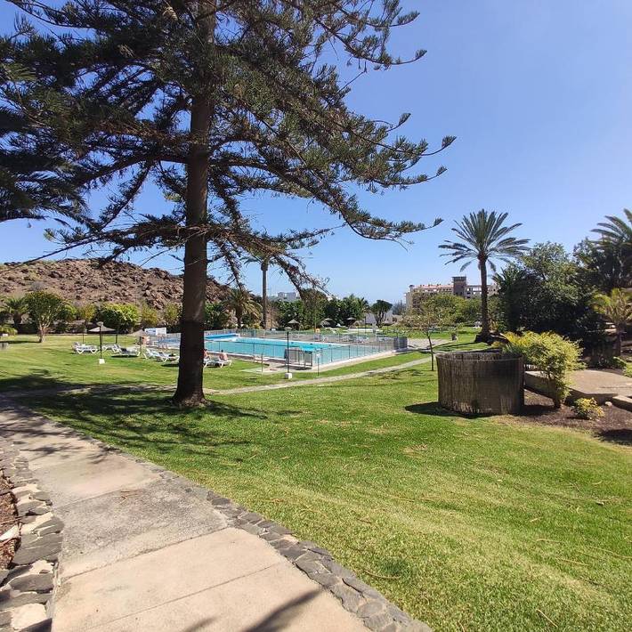 Bungalow für 3 Personen, mit Ausblick und Kinderpool sowie Garten und Pool in San Agustin - 4