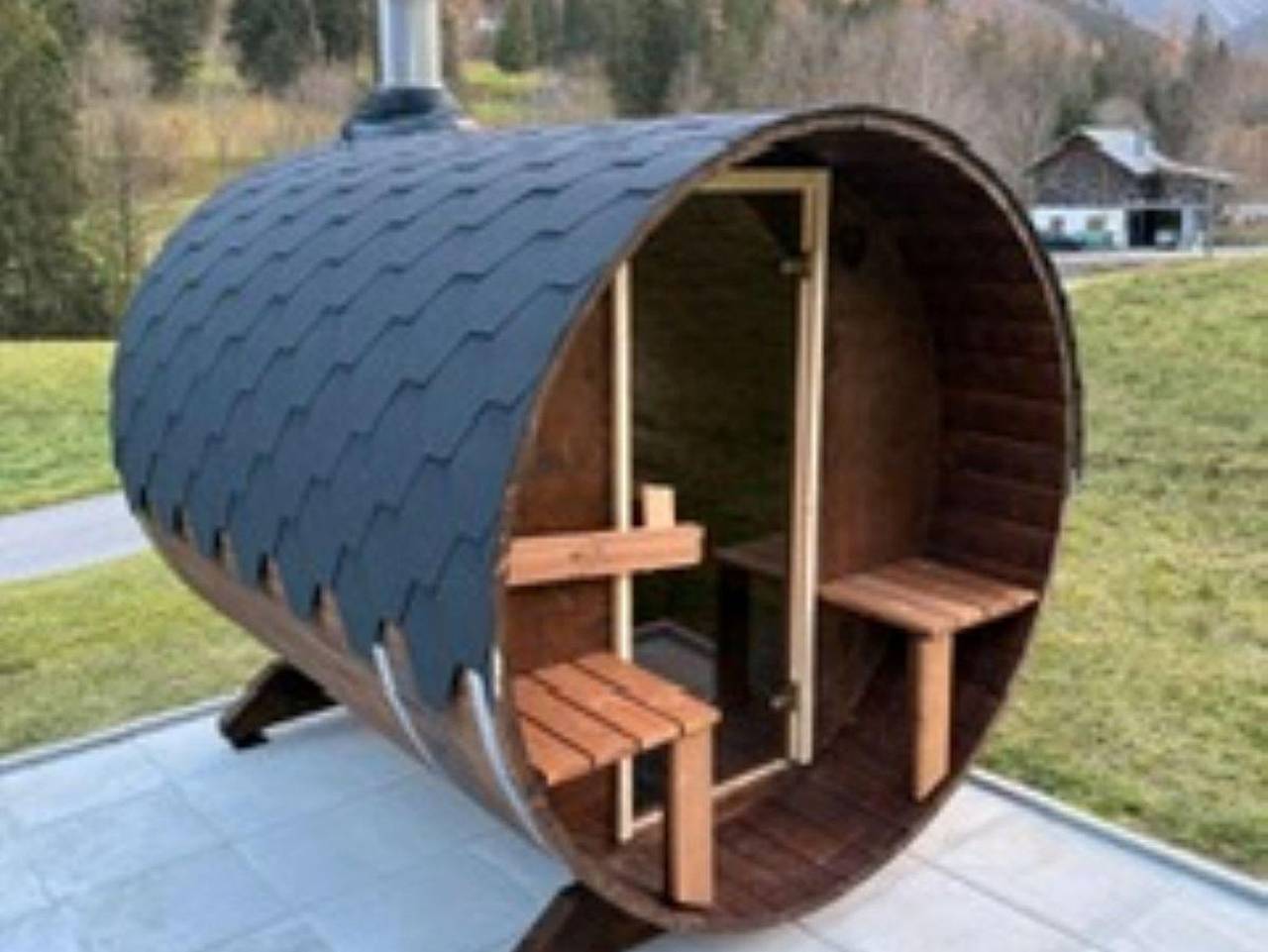 Walserhaus - Walserhaus in Rätikon Gebirgsgruppe, Brand