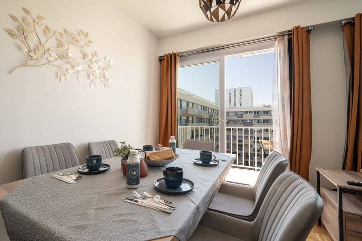 Gîte pour 4 personnes, avec balcon dans La Défense - 4