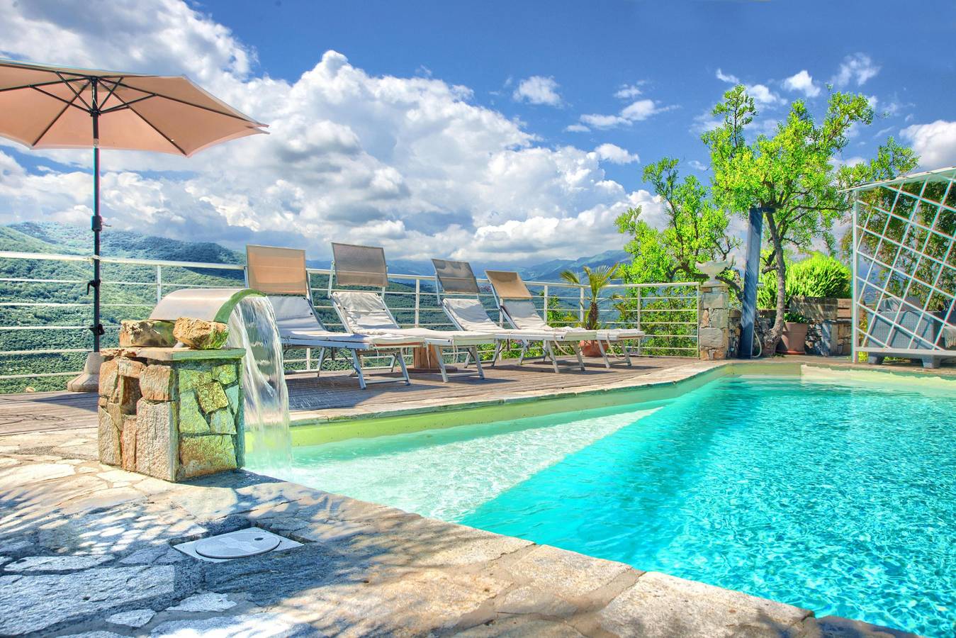 Villa für 4 Personen mit Balkon/Terrasse in Pontedassio, Riviera di Ponente