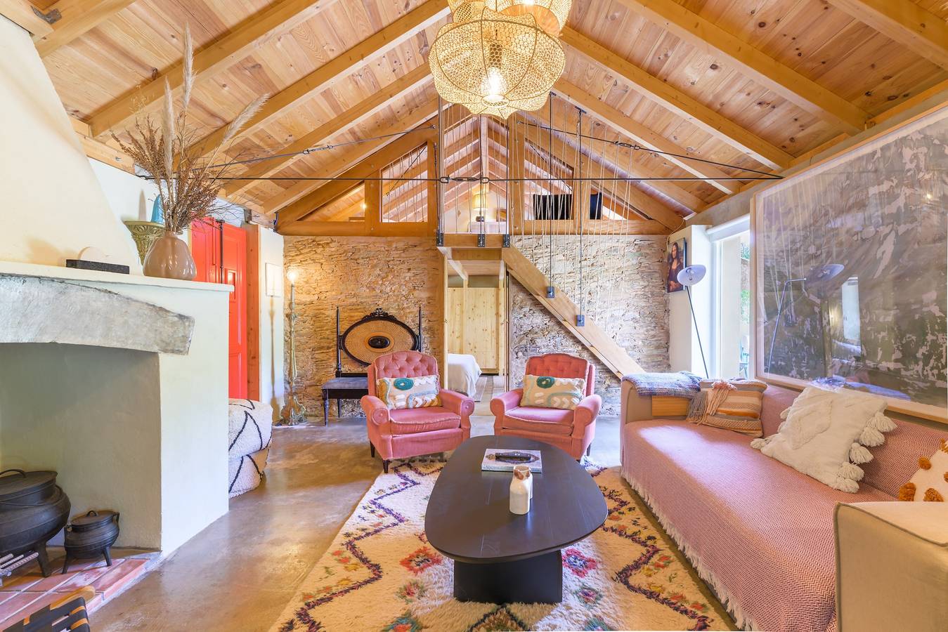 Casa de Férias 'Eclectic Monte Laginha Alentejo' com Piscina Privada, Terraço e Wi-Fi in Alentejo Litoral