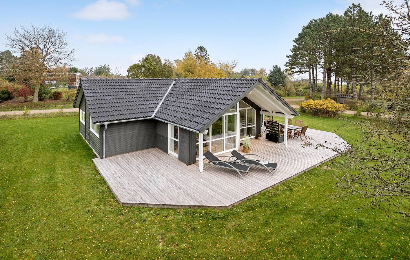 Feriehus for 6 personer med terrasse in Bønsvig Strand, Præstø