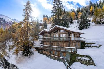 Gîte pour 10 personnes, avec terrasse dans La Tzoumaz