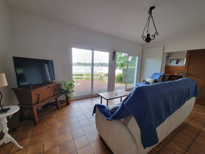 Location de vacances pour 6 personnes, avec Balcon ainsi que Terrasse et Jardin à Baden (France) - 2