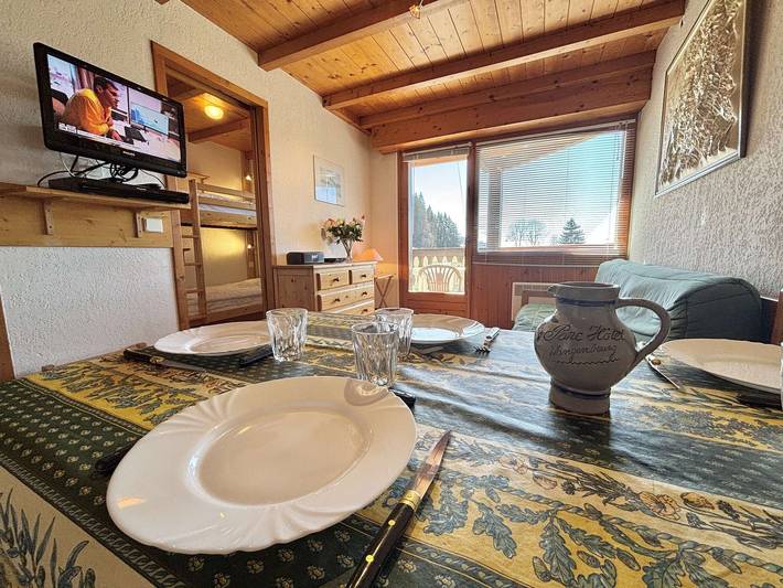 Gîte pour 5 personnes, avec balcon, animaux acceptés à Crest-Voland - 3