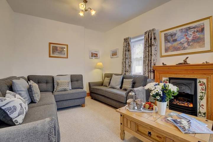 Cottage for 10 people, with garden in Lynton