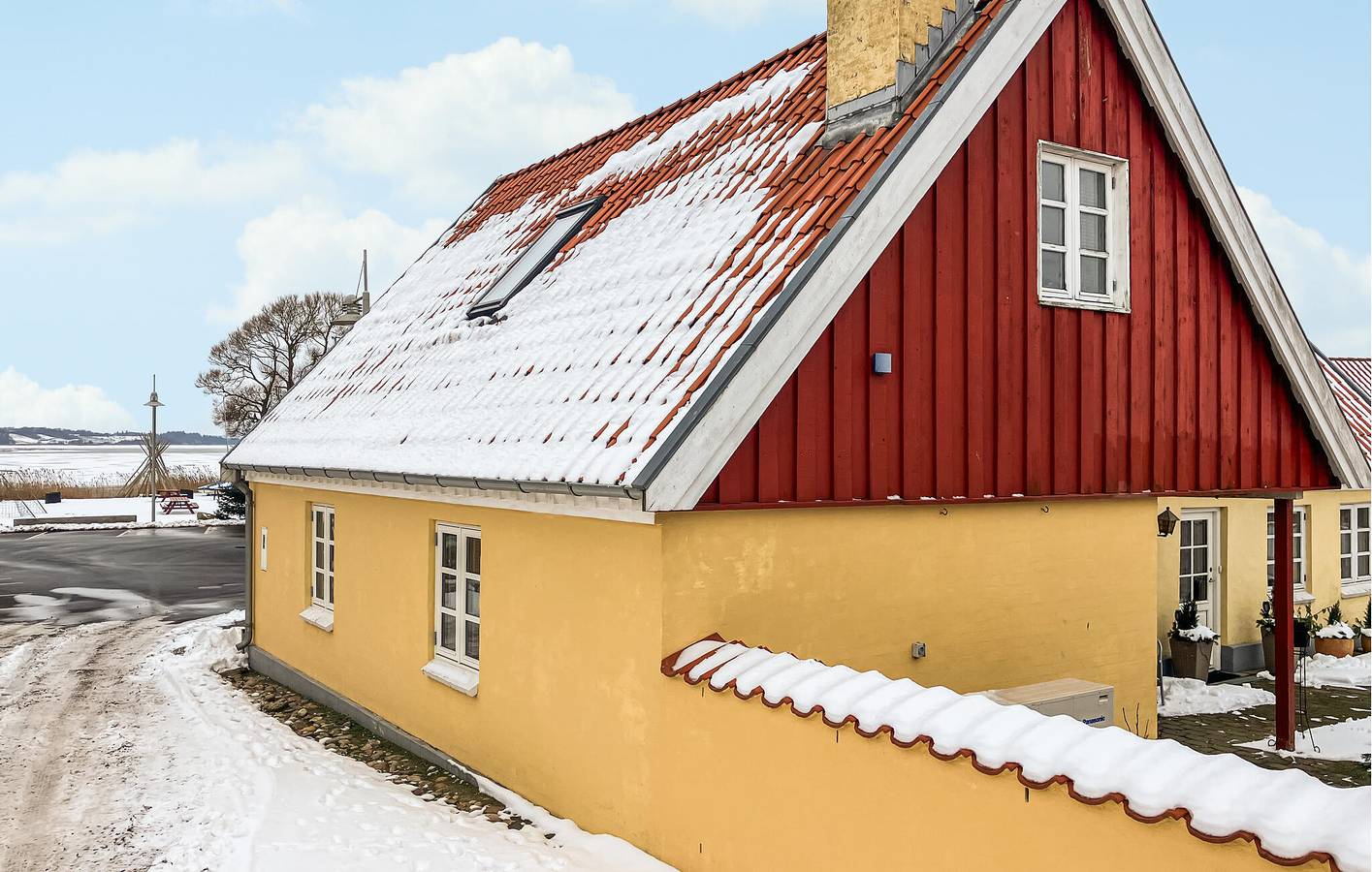 Ferienhaus für 5 Personen mit Terrasse in Hjarbæk, Limfjord in Westjütland