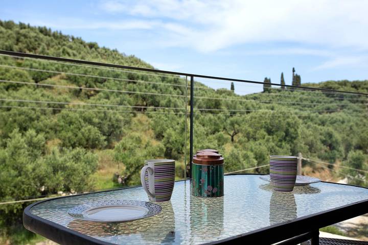 Entire studio, Studio Apartment "Villa Dionysia Studio S5" with Shared Pool & Wi-Fi in Alykanas, Alykes