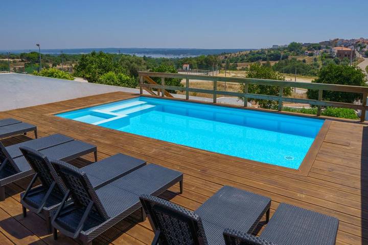 Bed and breakfast para 2 pessoas, com Varanda e Terraço e ainda Jardim and Piscina em Montargil
