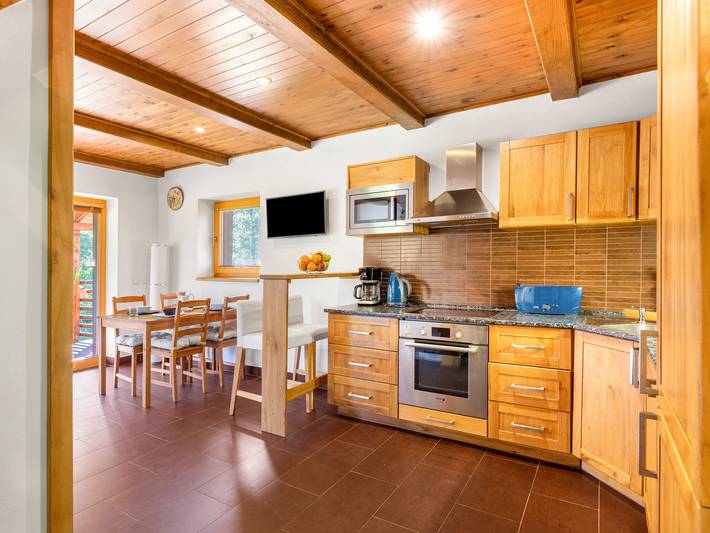 Ferienhaus für 6 Personen, mit Balkon und Ausblick sowie Garten in Tschechien - 4