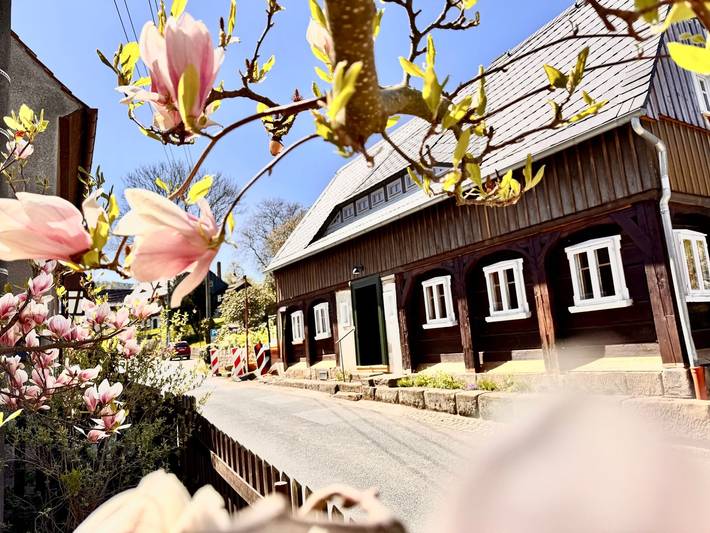 Ferienhaus für 4 Personen, mit Terrasse, mit Haustier in Großschönau