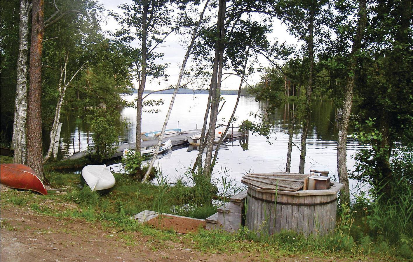 Ferienhaus für 6 Personen mit Terrasse in Kronoberg