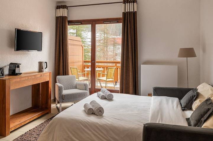 Ganze Wohnung, Studio für 2 Personen in Vallorcine in Vallorcine, Region Bonneville