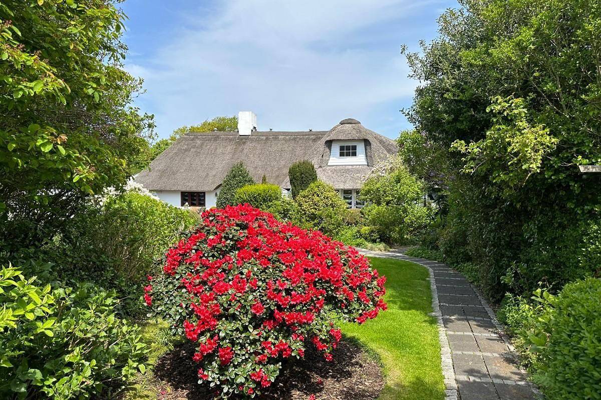 Ganze Wohnung, Ferienwohnung Strandnelke, im Reetdachhaus in Westerland mit Terrasse, Wlan in Tinnum, Sylt (Gemeinde)