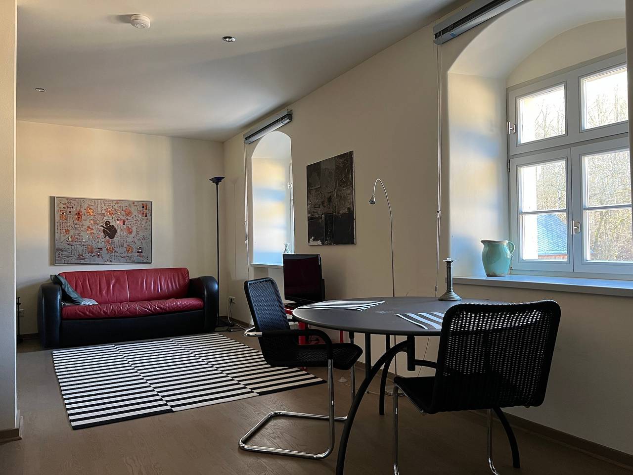 Ganze Wohnung, Ferienwohnung mit schönem Blick in die Auenlandschaft, großer Garten in Lichtenau, Chemnitz und Umgebung