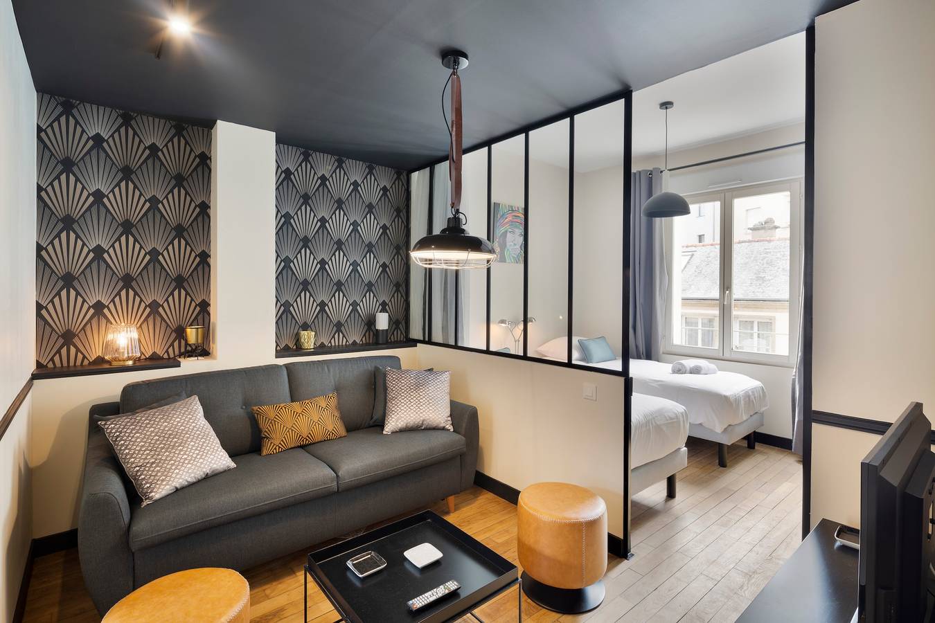 Ganze Wohnung, Le Brooklyn - Inspiration Us à deux pas des quais in Rennes, Rennes und Umgebung