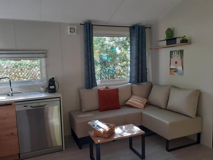 Camping pour 8 personnes, avec jardin ainsi que piscine et terrasse à Gujan-Mestras - 3