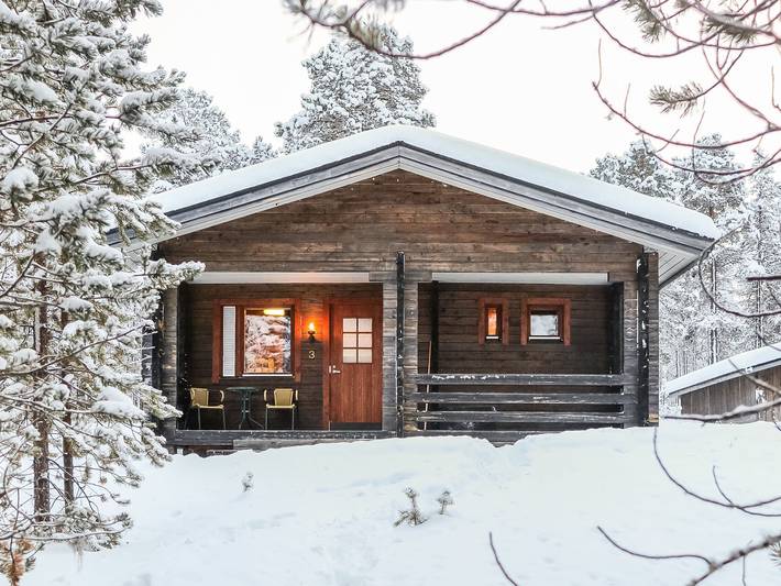 Chalet für 4 Personen, mit Sauna in Lappland