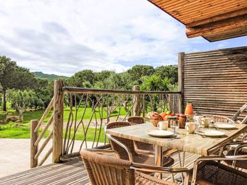 Maison de vacances pour 6 personnes, avec terrasse ainsi que jardin et vue dans Haute-Corse