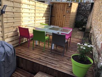 Gîte pour 6 personnes, avec jardin et terrasse à Fécamp