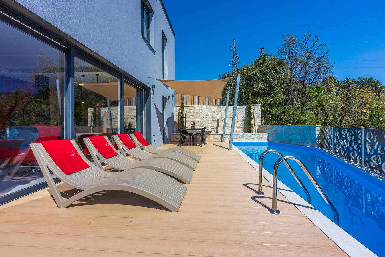 Villa modern eingerichtet mit Swimmingpool in Crikvenica, Primorje-Gorski Kotar