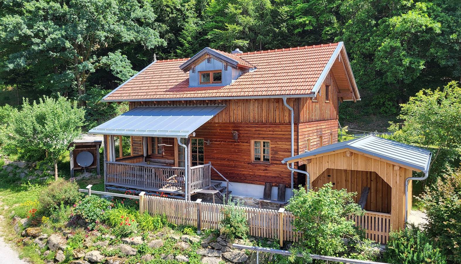 Sunleitn Ferienhäuser am Waldrand - Berghütte in Geiersthal, Vorderer Bayerischer Wald